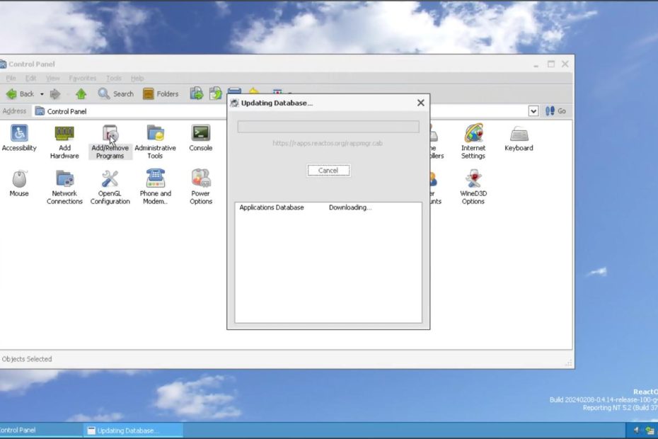 ReactOS 2025