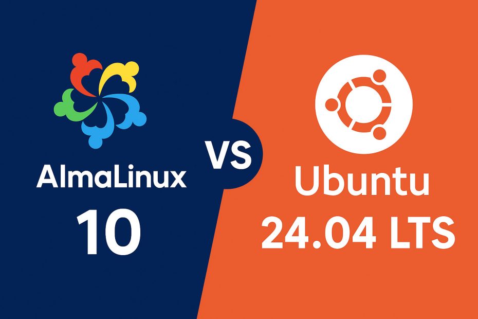 almalinux 10 vs ubuntu 24.04 lts