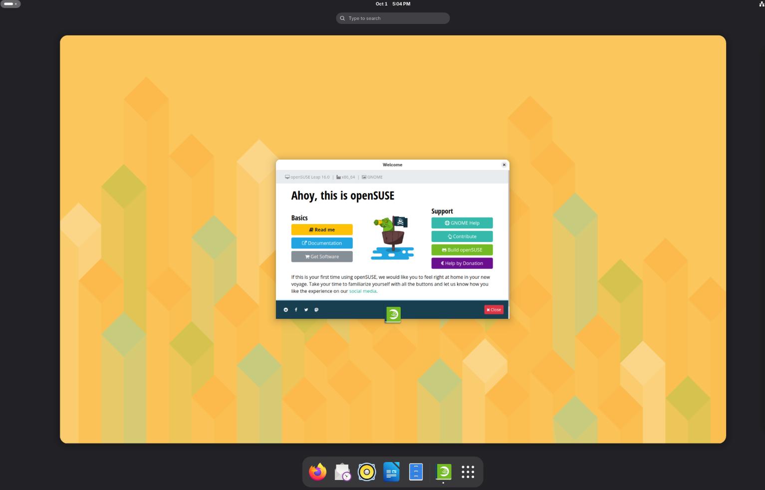opensuse 16