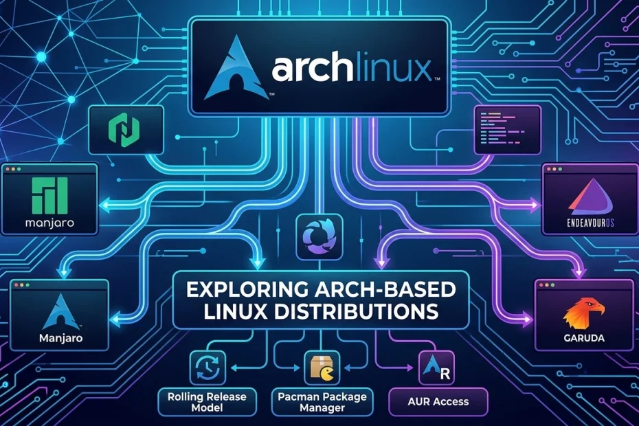 arch based linux distribution