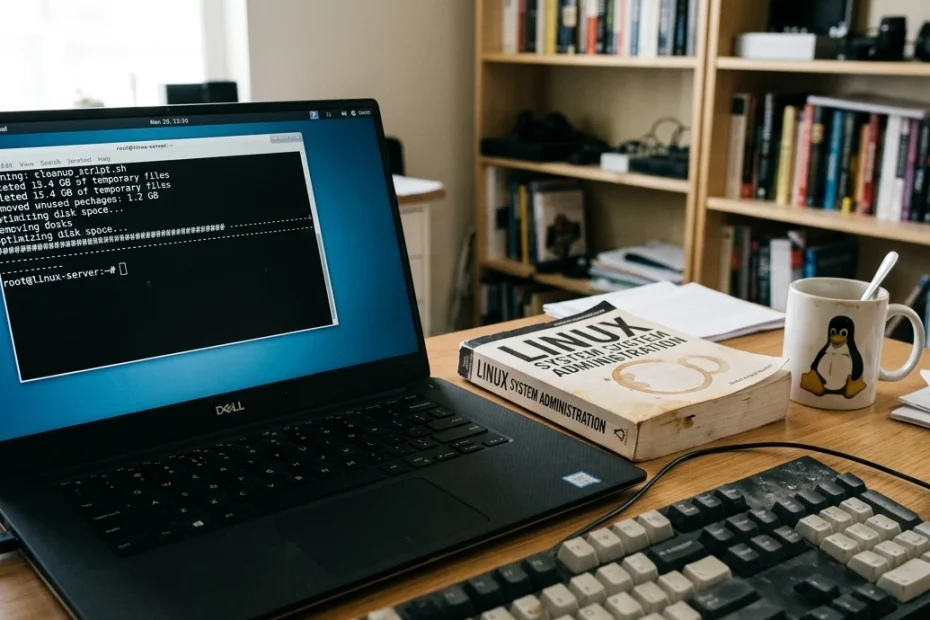 automatic disk cleanup in Linux