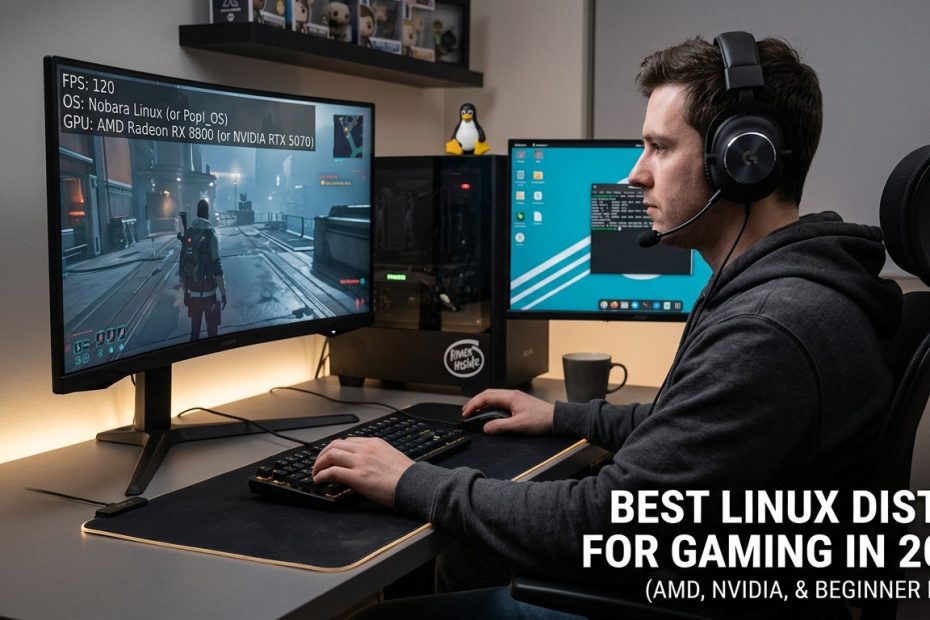 Best Linux Distro for Gaming in 2026 (AMD, NVIDIA and Beginner Picks)