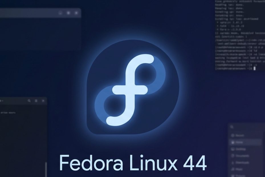 Fedora Linux 44 official release artwork