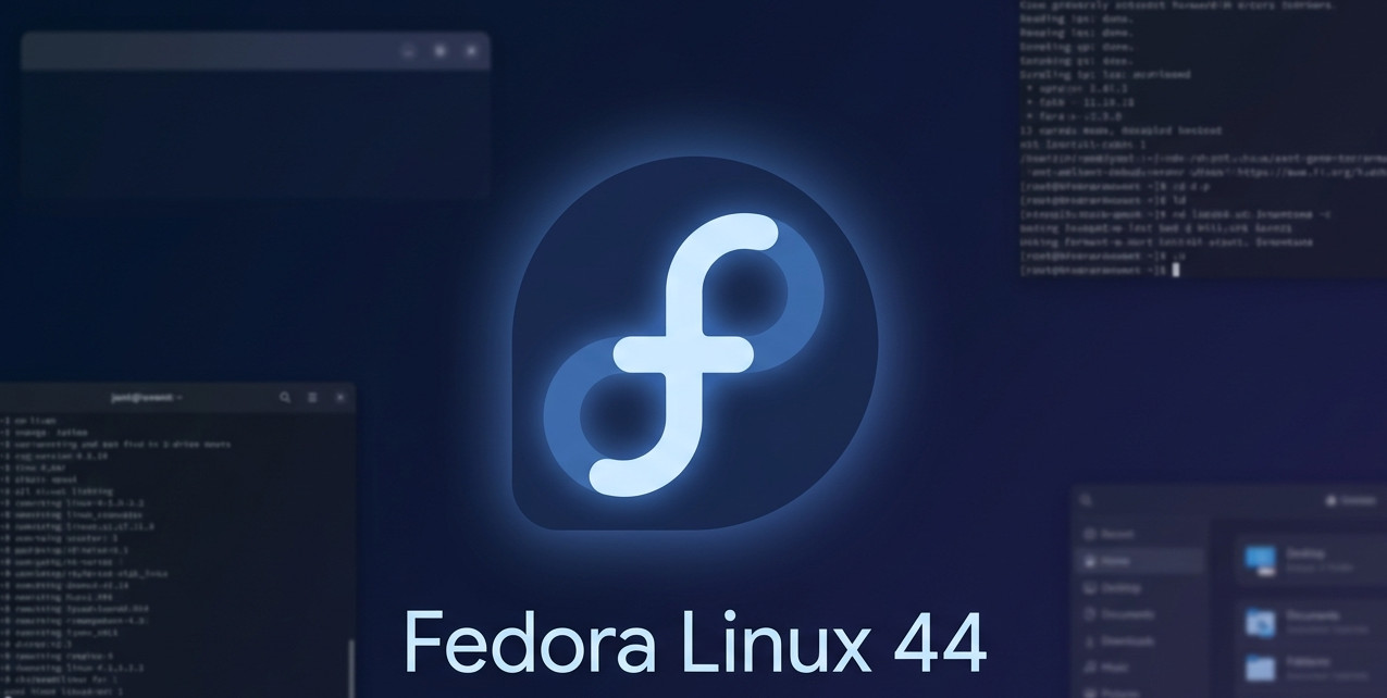 Fedora Linux 44 official release artwork